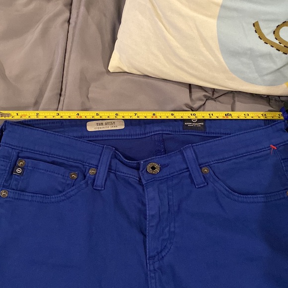 AG Adriano Goldschmied the Stilt 28R royal blue - Picture 2 of 6